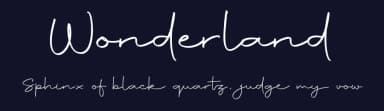 Wonderland by Hartadi Design — Script Handwritten Font — thumbnail 2