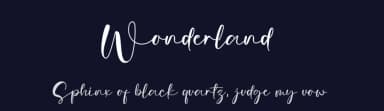Wonderland by Inermedia Studio — Script Handwritten Font — thumbnail 2