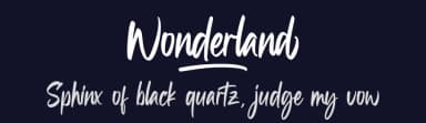 Wonderland by Alpaprana Studio — Script Handwritten Font — thumbnail 2