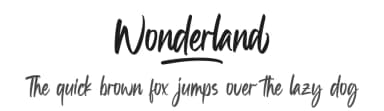 Wonderland by Alpaprana Studio — Script Handwritten Font — thumbnail 1