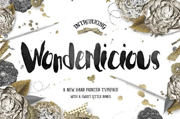 Wonderlicious Font by Creativeqube Design — Script Handwritten Font