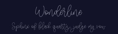Wonderline by Balpirick Studio — Script Handwritten Font — thumbnail 2