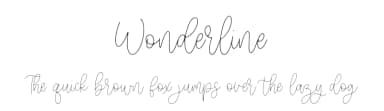 Wonderline by Balpirick Studio — Script Handwritten Font — thumbnail 1
