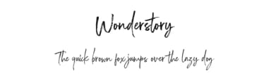 Wonderstory by Letterhend Studio — Script Handwritten Font — thumbnail 1