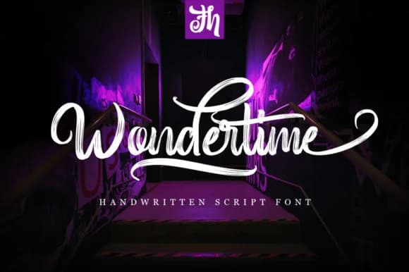 Wondertime Font by feydesign — Script Handwritten Font