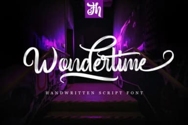 Wondertime Font by feydesign — Script Handwritten Font — thumbnail 1