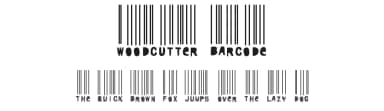 Woodcutter Barcode by Woodcutter — Dingbats Font — thumbnail 1