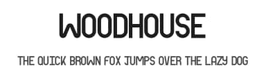 Woodhouse by Tom Booth — Sans Serif Font — thumbnail 1