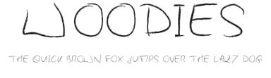 Woodies by waldmensch — Script Handwritten Font — thumbnail 1