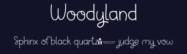 Woodyland by Illushvara — Script Handwritten Font — thumbnail 2
