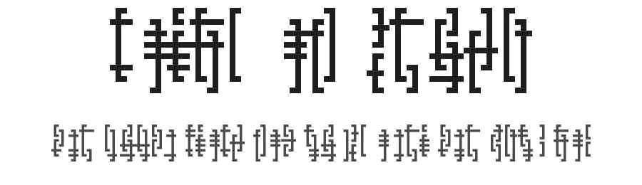 Words Of Peuna by slugnose75 — Dingbats Font