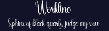 Workline by Andi Moz — Script Handwritten Font — thumbnail 2