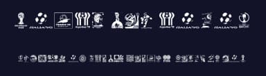 World Cup logos by Ding Bang — Dingbats Font — thumbnail 2