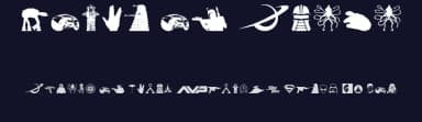 World of SciFi by Iconian Fonts — Dingbats Font — thumbnail 2