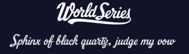 World Series by Måns Grebäck — Script Handwritten Font — thumbnail 2