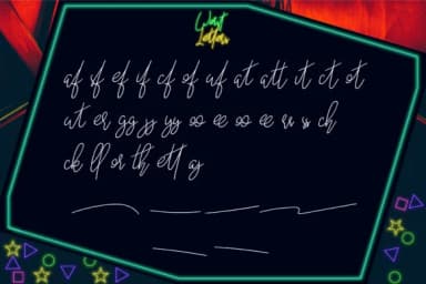 Worst Letters Font by Fallengraphic — Script Handwritten Font — thumbnail 5