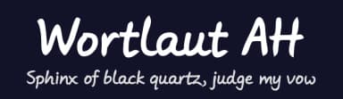 Wortlaut AH by FontGrube AH — Script Handwritten Font — thumbnail 2