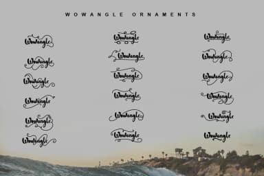 Wowangle Font by feydesign — Script Handwritten Font — thumbnail 4