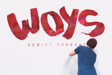 Woys Font by SmartDesigns — Script Handwritten Font — thumbnail 1