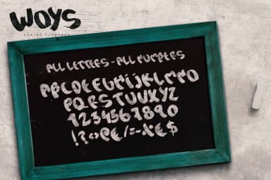 Woys Font by SmartDesigns — Script Handwritten Font — thumbnail 3