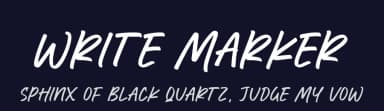 Write Marker by Balpirick Studio — Script Handwritten Font — thumbnail 2
