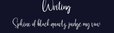 Writing by Scratchones — Script Handwritten Font — thumbnail 2