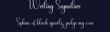 Writing Signature by Harlek Studio — Script Handwritten Font — thumbnail 2