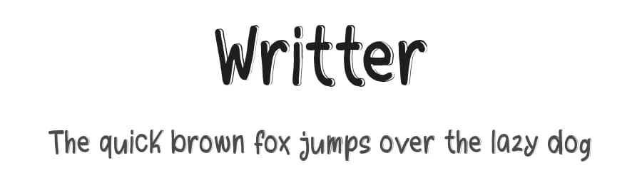 Writter by Arif Studios — Script Handwritten Font