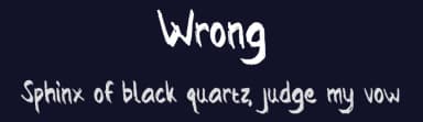 Wrong by Typefactoryco — Script Handwritten Font — thumbnail 2