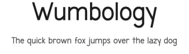 Wumbology by letterpunch — Sans Serif Font — thumbnail 1