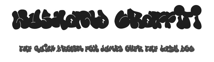 Wushand Graffiti by Cikareotype Studio — Script Handwritten Font