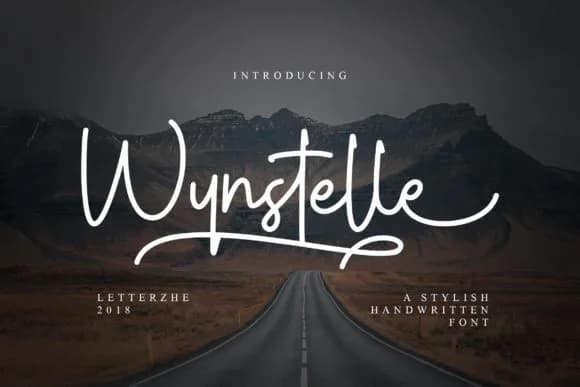 Wynstelle Script Font by letterzhe — Script Handwritten Font