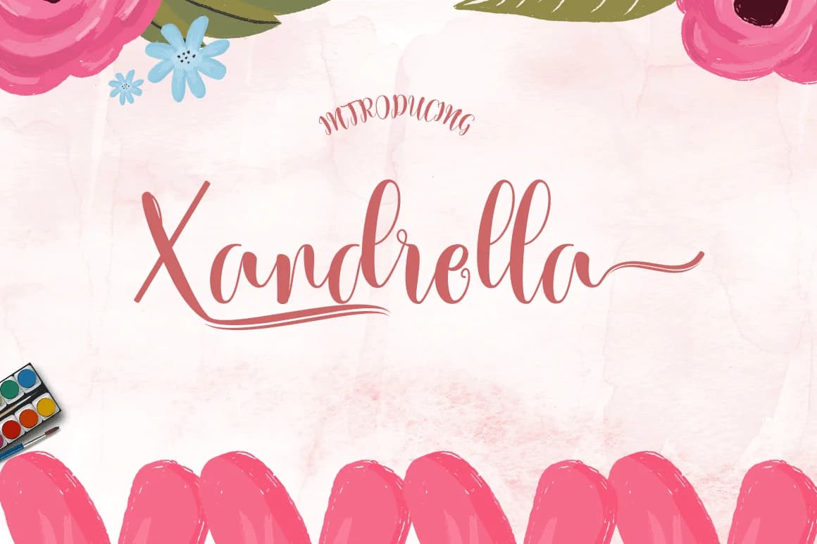 Xandrella Font by Meutuwah — Script Handwritten Font
