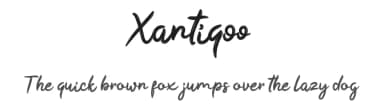 Xantiqoo by productype.com — Script Handwritten Font — thumbnail 1