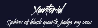 Xantorid by Letterena Studios — Script Handwritten Font — thumbnail 2