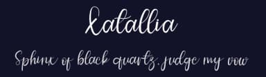 Xatallia by FreshtypeINK — Script Handwritten Font — thumbnail 2