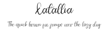 Xatallia by FreshtypeINK — Script Handwritten Font — thumbnail 1