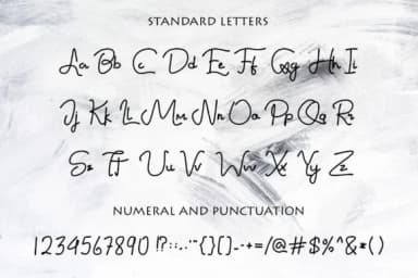 Xathoksuek Font by Wudel Mbois — Script Handwritten Font — thumbnail 4