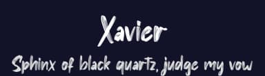 Xavier by Skiiller Studio — Script Handwritten Font — thumbnail 2