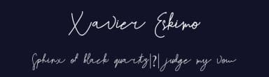 Xavier Eskimo by bringtypestudio.co — Script Handwritten Font — thumbnail 2