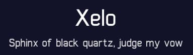 Xelo by Atj — Sans Serif Font — thumbnail 2