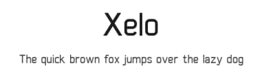 Xelo by Atj — Sans Serif Font — thumbnail 1