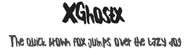 XGhostx by Feri Fauzi — Script Handwritten Font — thumbnail 1