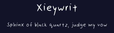 Xieywrit by Dnshsbsgd Dyshvvvd — Script Handwritten Font — thumbnail 2