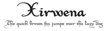 Xirwena by Pia Frauss — Script Handwritten Font — thumbnail 1