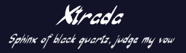 Xtrada by IZK Creative — Script Handwritten Font — thumbnail 2