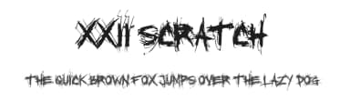 XXII Scratch by Doubletwo Studios — Script Handwritten Font — thumbnail 1