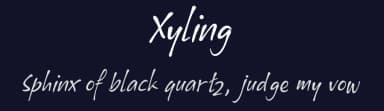 Xyling by 7NTypes — Script Handwritten Font — thumbnail 2