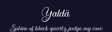 Yaldã by Doehantz Studio — Script Handwritten Font — thumbnail 2