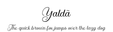 Yaldã by Doehantz Studio — Script Handwritten Font — thumbnail 1
